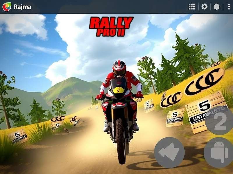 Rajma Rally Pro II vehicle customization