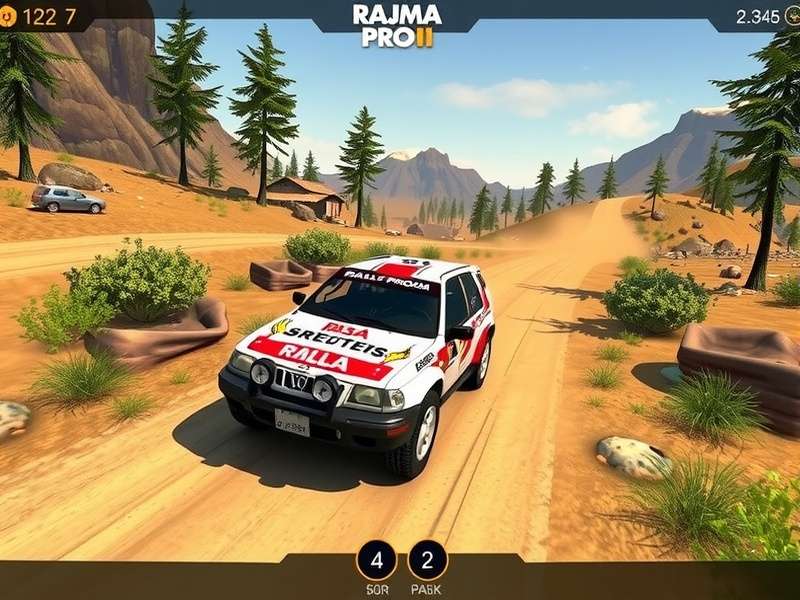 Rajma Rally Pro II multiplayer racing