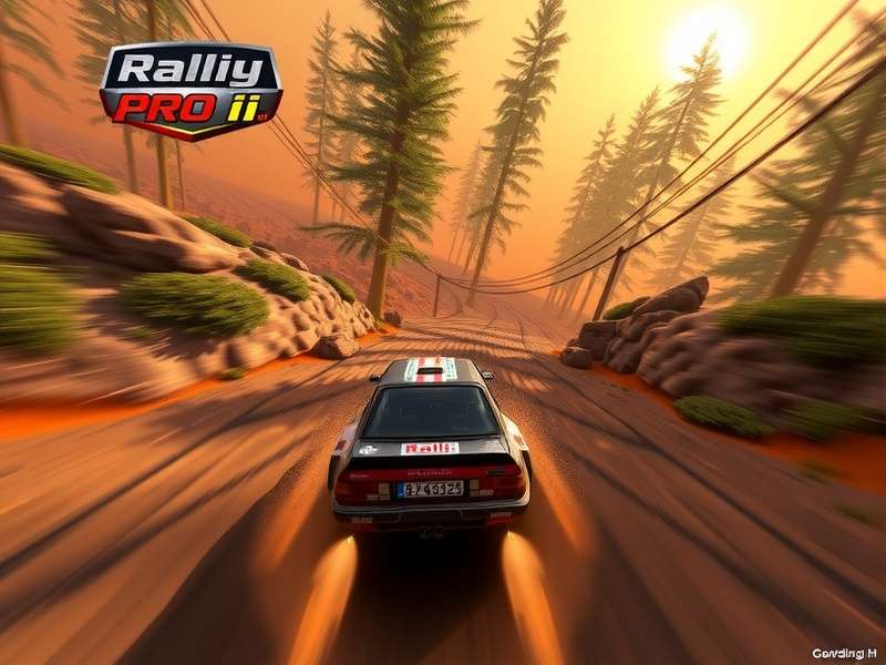 Rajma Rally Pro II gameplay screenshot